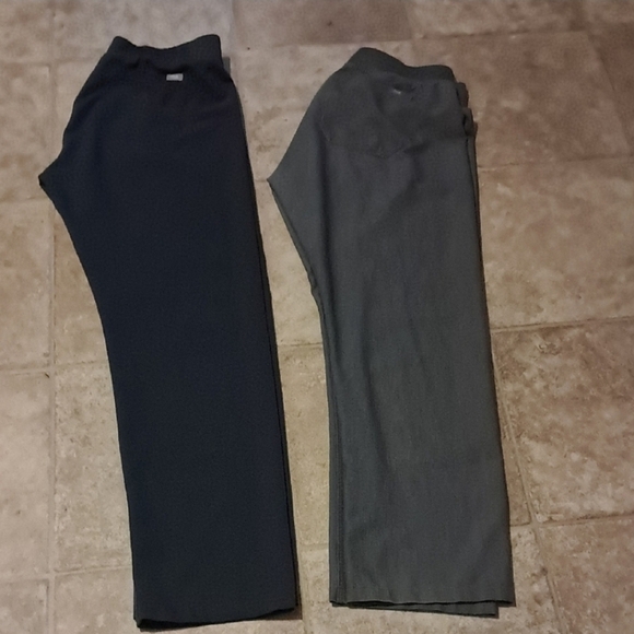 Figs Casual Blue and Gray Bottoms - Picture 1 of 9